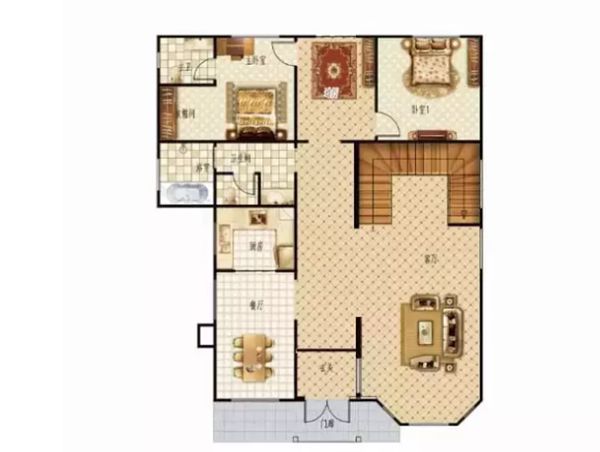 337P裸模啪啪人体私拍 轻钢别墅312m²简美风格五居室 一不小心美出新高(图2) 337P裸模啪啪人体私拍 轻钢别墅312m²简美风格五居室 一不小心美出新高(图2)