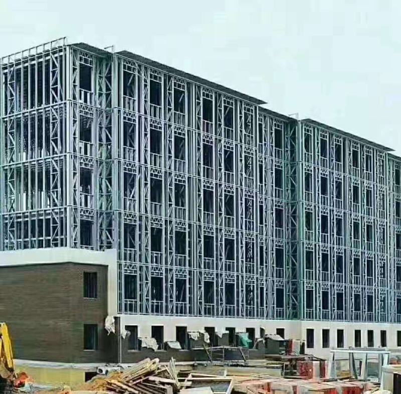 337p日本大胆欧洲噜噜 国内装配式建筑轻钢别墅最高可以建多少层?(图2) 睿婕轻钢别墅主体