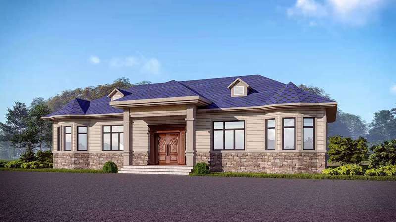 337P粉嫩大胆色噜噜噜 邵阳轻钢别墅施工公司 保温防潮 新农村建房【29万起】(图2) 邵阳轻钢别墅