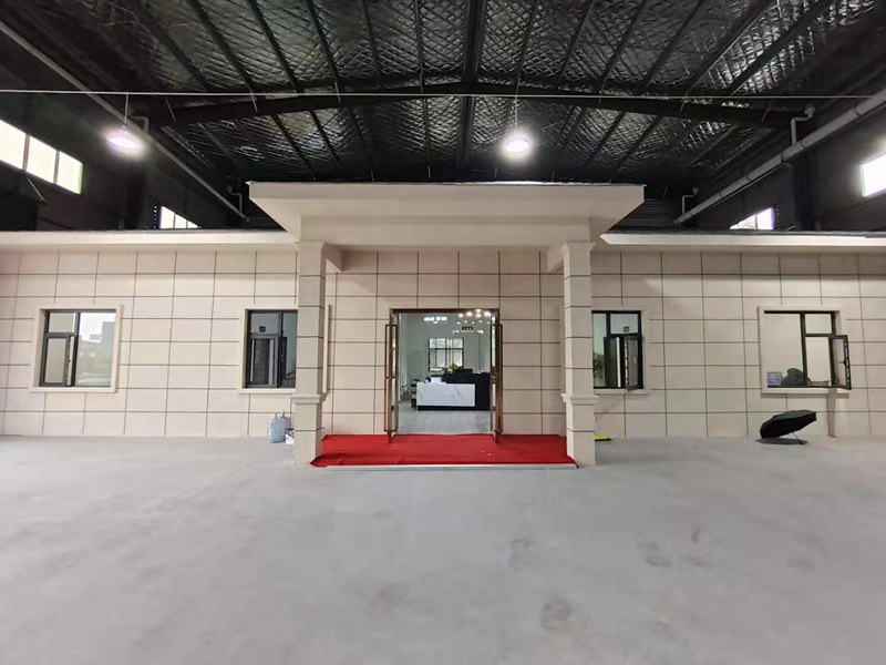337P裸模啪啪人体私拍 睿婕轻钢别墅萍乡工厂 正式建成 11月份投入生产!(图1) 睿婕房屋科技萍乡生产基地