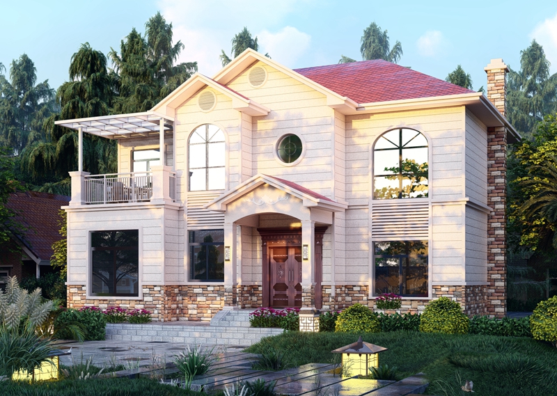 轻钢别墅为什么建得快?你看这整套规划