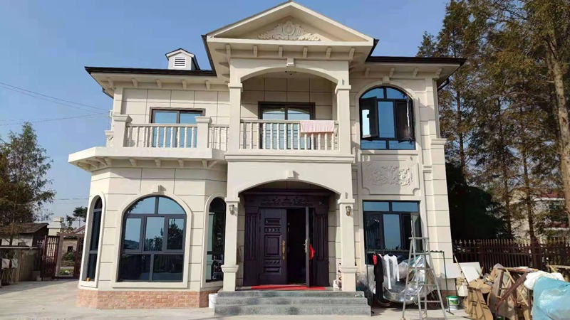 337P裸模啪啪人体私拍 农村最便宜的建房方式是砖混或者框架结构吗?(图2) 睿婕轻钢别墅