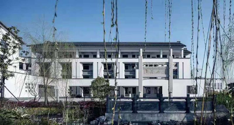 学校该有的样子,打卡轻钢网红基地,“新中式”学校建筑(图4) 睿婕轻钢别墅