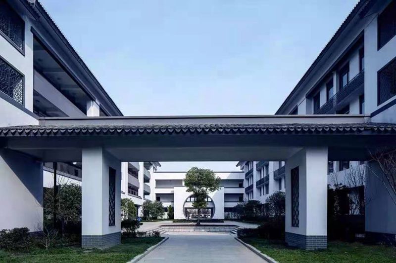 学校该有的样子,打卡轻钢网红基地,“新中式”学校建筑(图8) 睿婕轻钢别墅