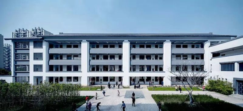 学校该有的样子,打卡轻钢网红基地,“新中式”学校建筑(图9) 睿婕轻钢别墅