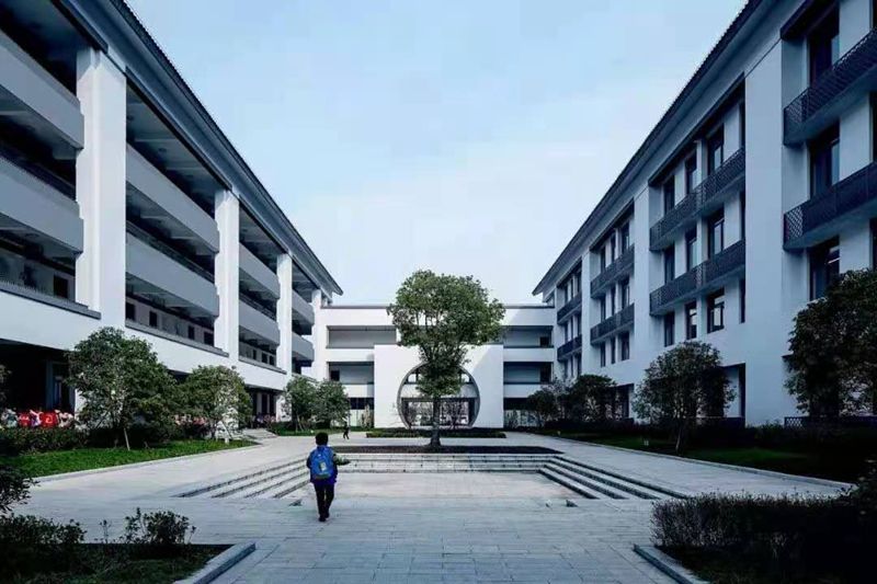 学校该有的样子,打卡轻钢网红基地,“新中式”学校建筑(图12) 睿婕轻钢别墅