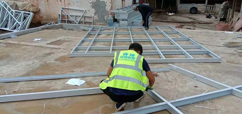 337P裸模啪啪人体私拍 新型装配式全钢结构建筑优点解析(图3) 睿婕轻钢别墅