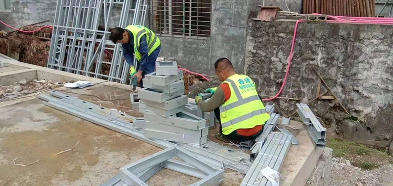 337P裸模啪啪人体私拍 新型装配式全钢结构建筑优点解析(图1) 睿婕轻钢别墅